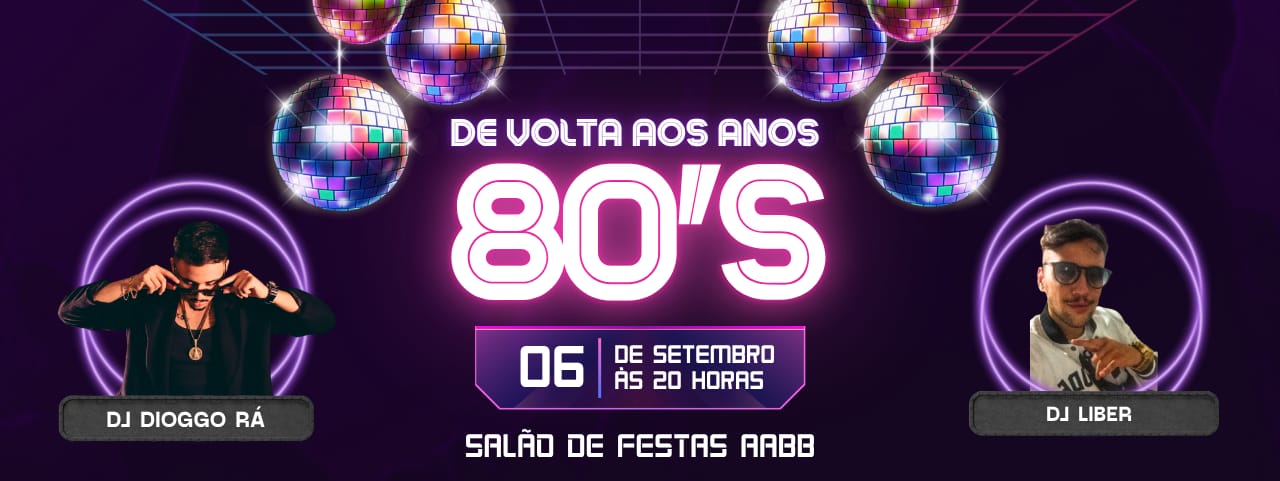 DE VOLTA AOS ANOS 80