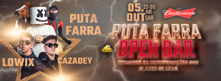 PUTA FARRA OPEN BAR