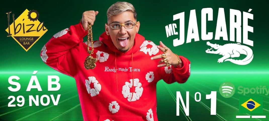 MC JACARE NO IBIZA LOUNGE BAR