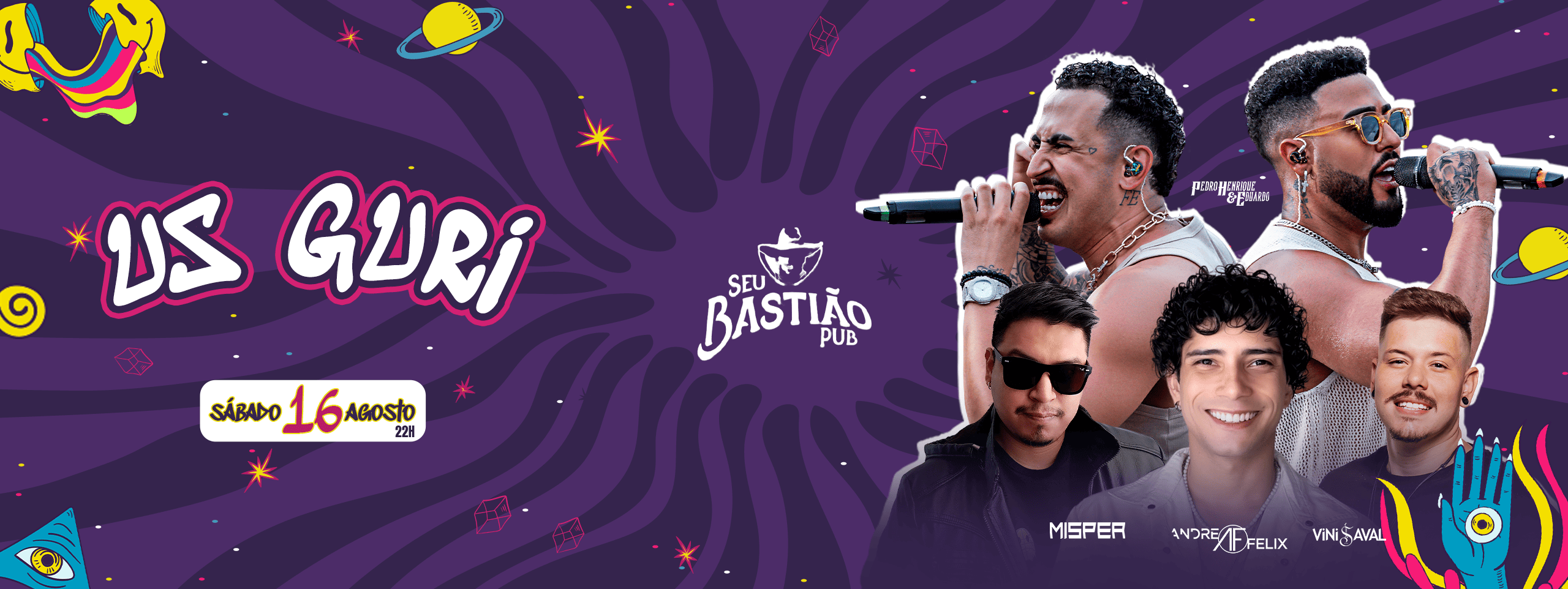 US GURI - Pedro Henrique e Eduardo - Seu Bastião Pub 