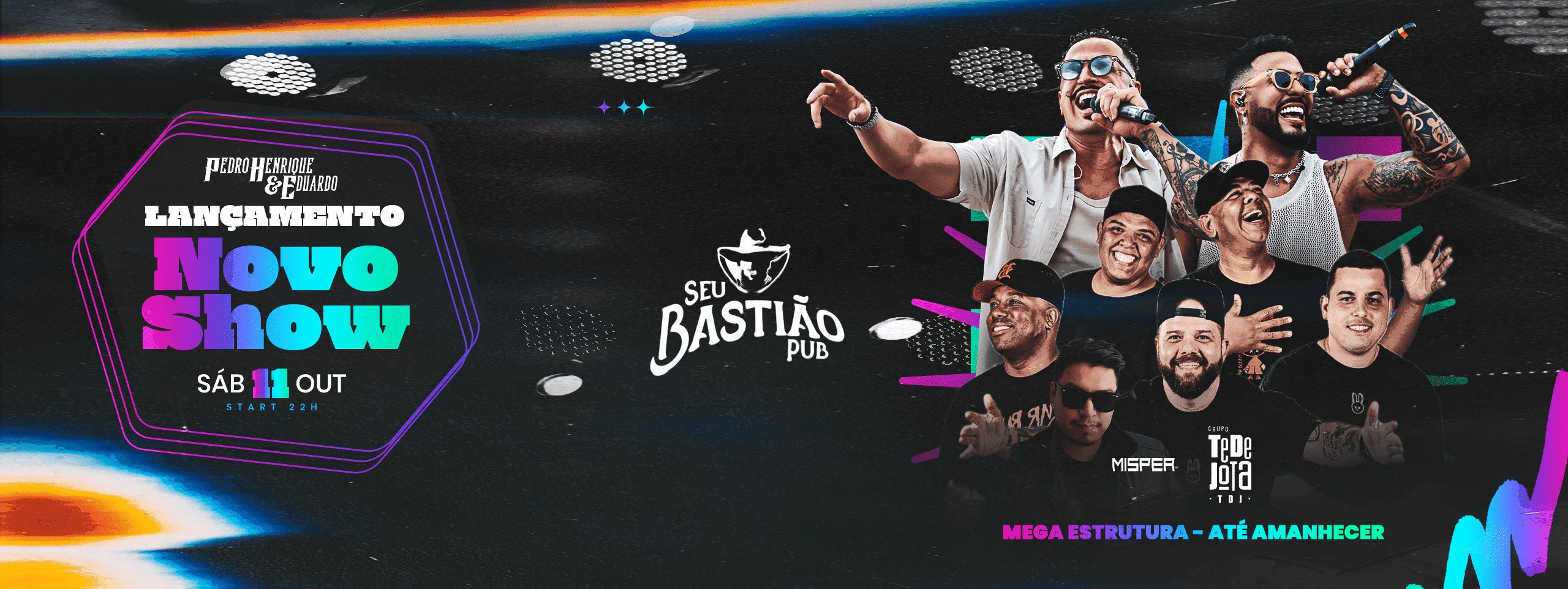 NOVO SHOW - PEDRO HENRIQUE & EDUARDO - Seu Bastião Pub 