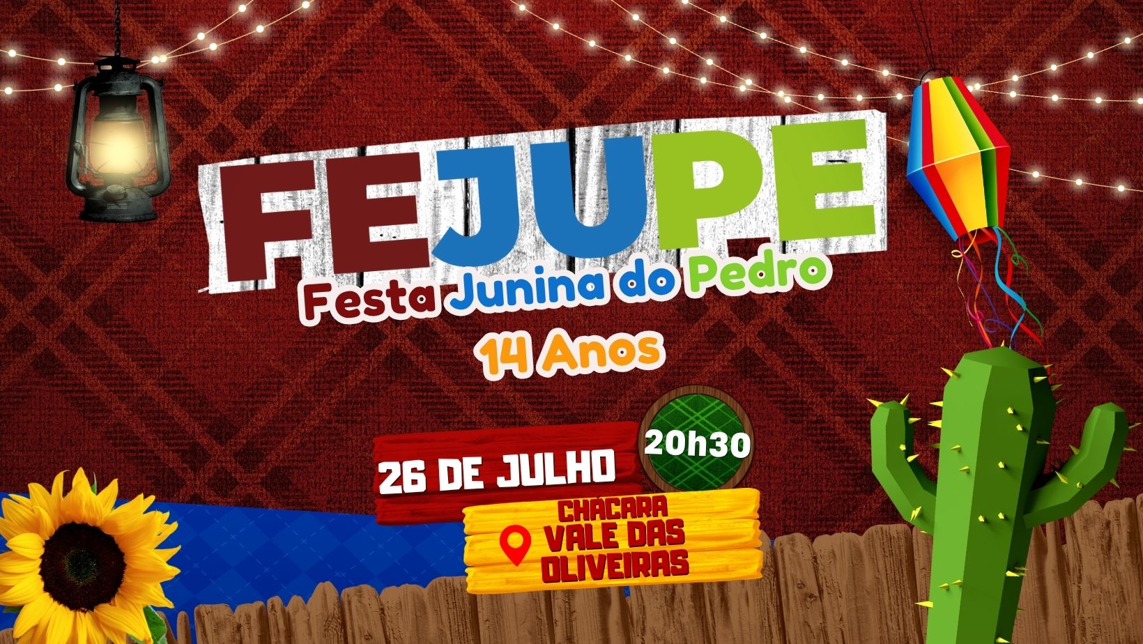 FEJUPE - Festa Junina Do Pedro