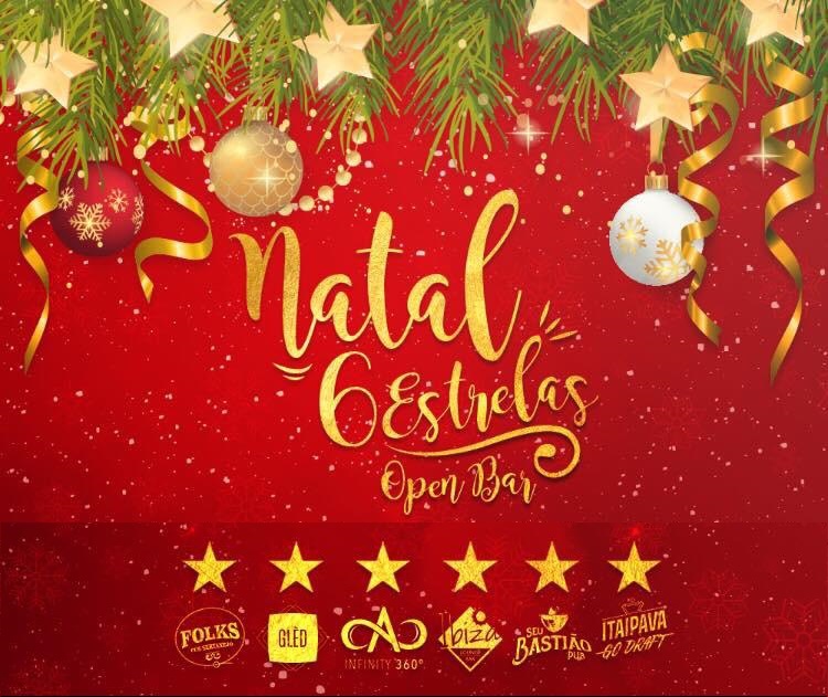 Natal 6 Estrelas Open Bar Eventou