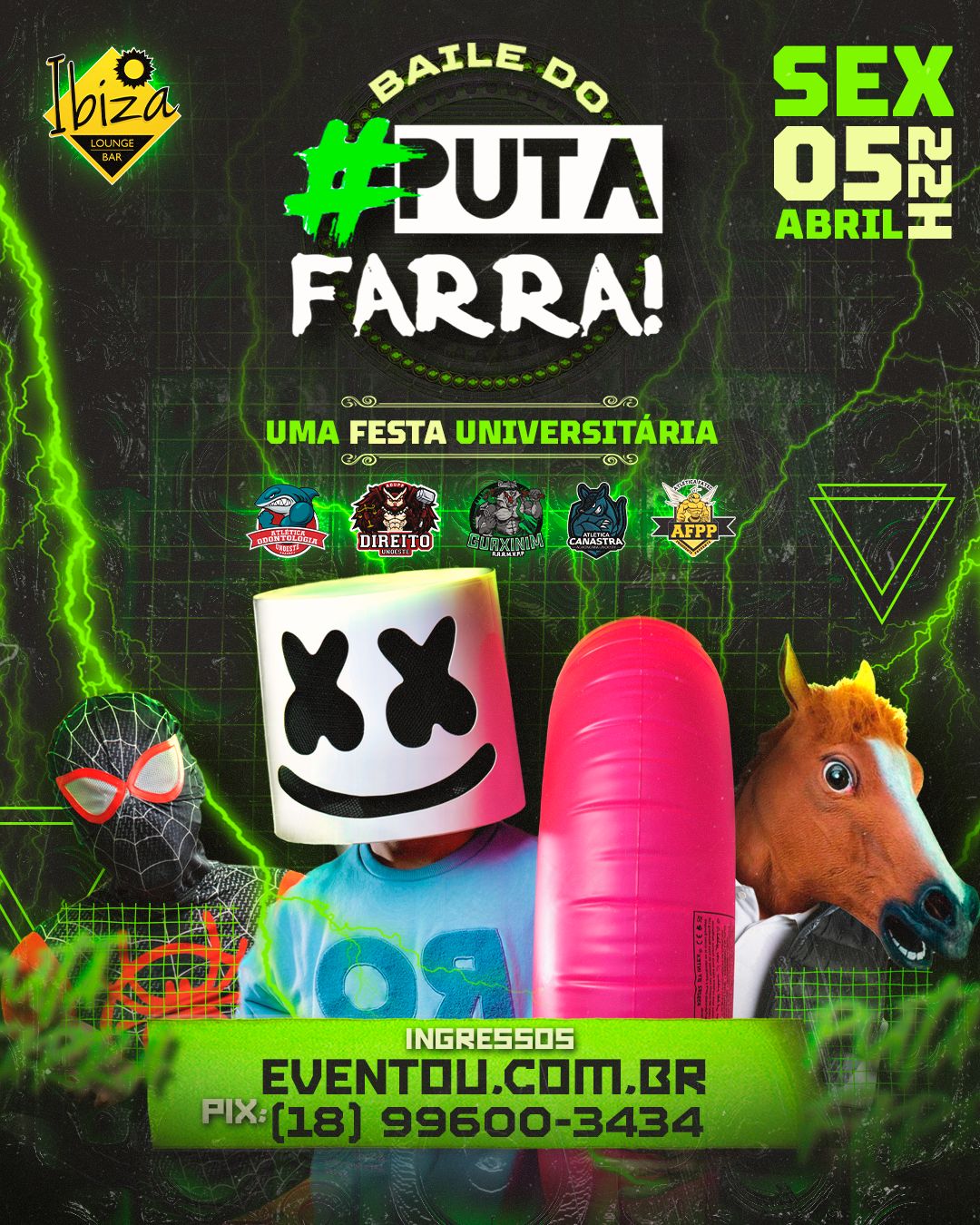 Baile do #PUTA FARRA 