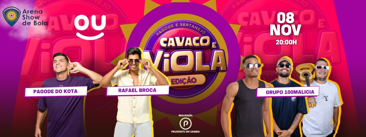 Cavaco & Viola 1° edição Pres.Epitácio 